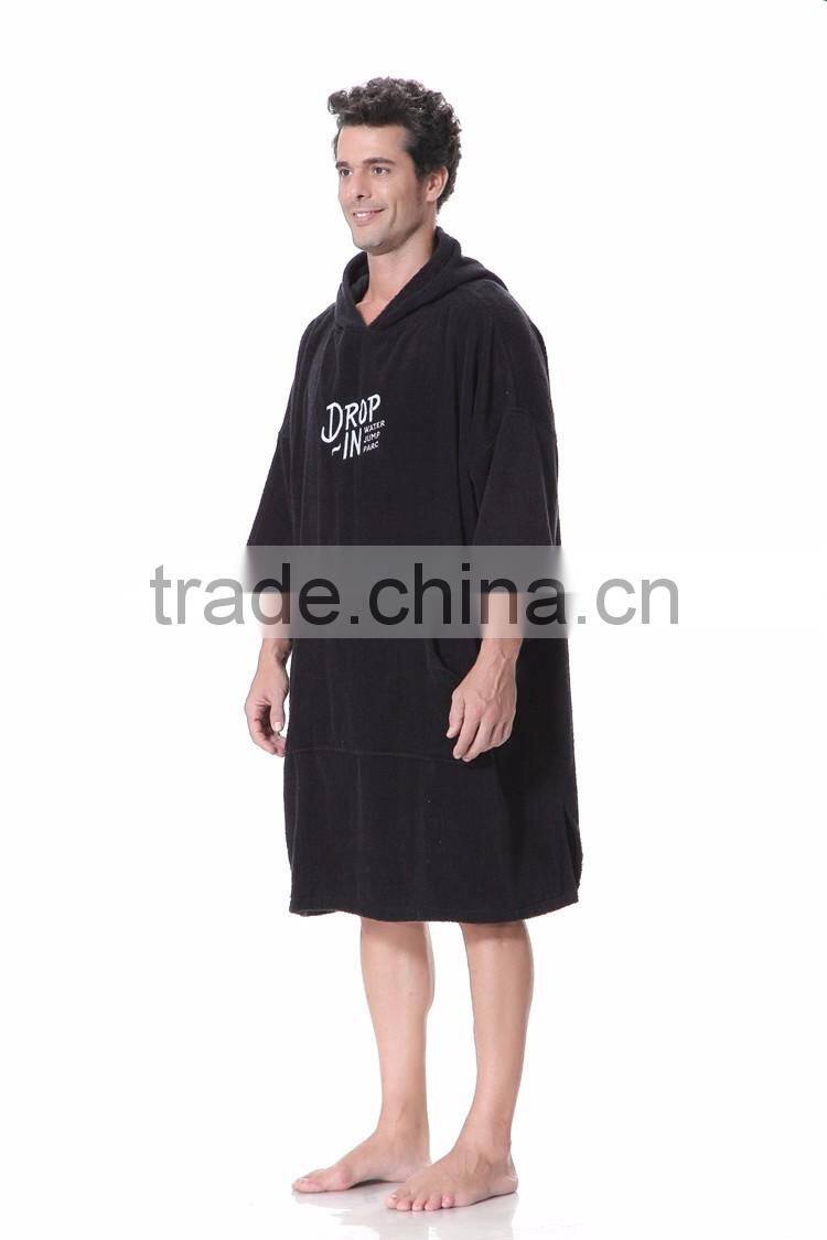 Terry cloth beach robe cotton wholesale