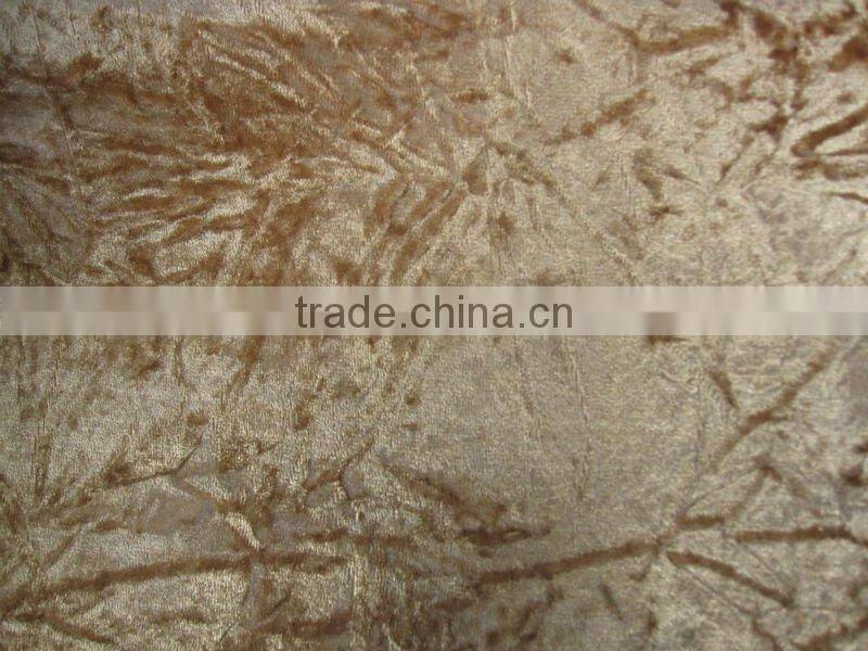 crushed woven velvet