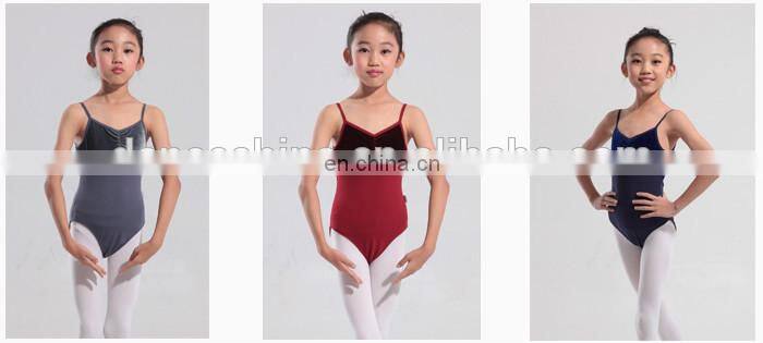 11524107 Camisole Velvet Kids Ballet Leotards
