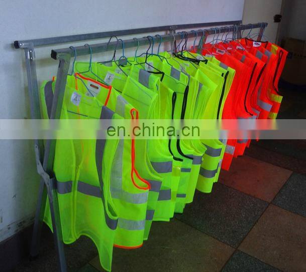 Hi vis garment Reflective work safety short sleeve polo t shirt