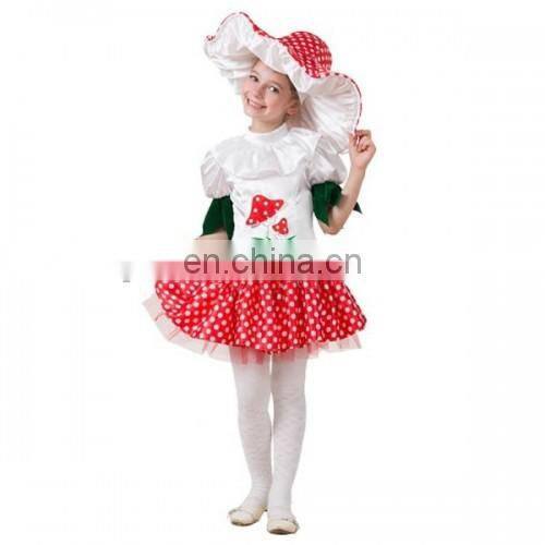 TZ-8206 Simple Perform Carrot Cosplay Costume For Kids