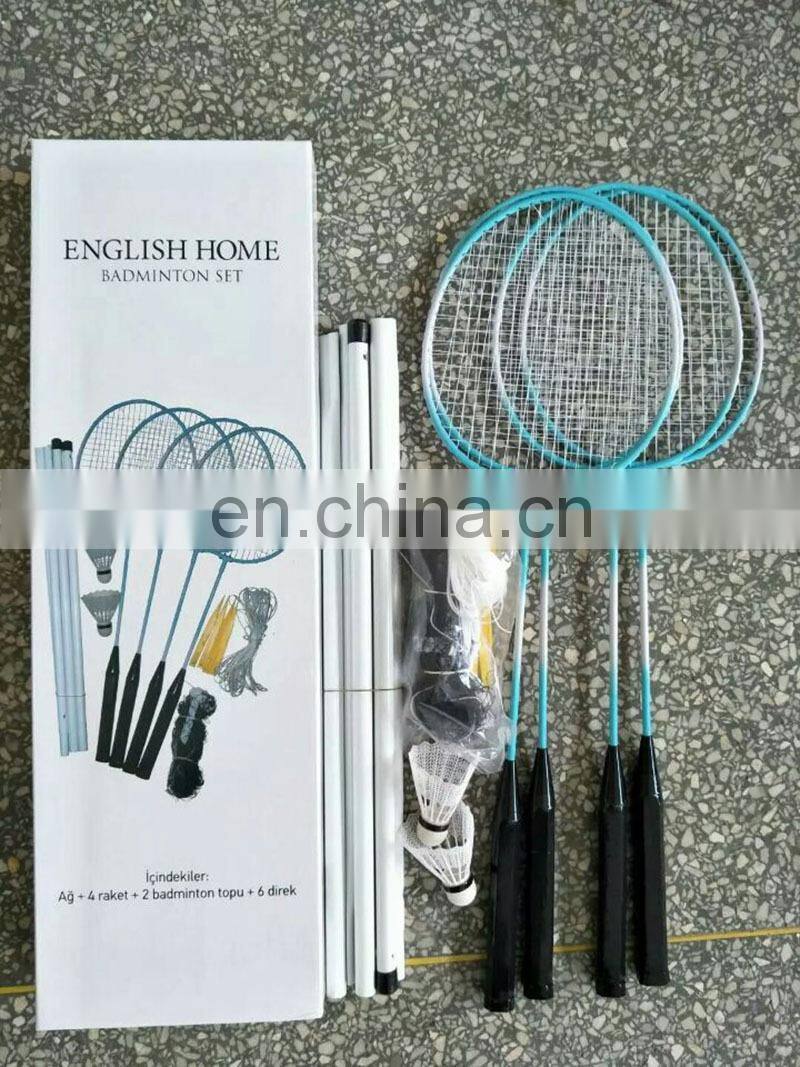 Sports Beach Badminton Racquets Sets Racket&Net