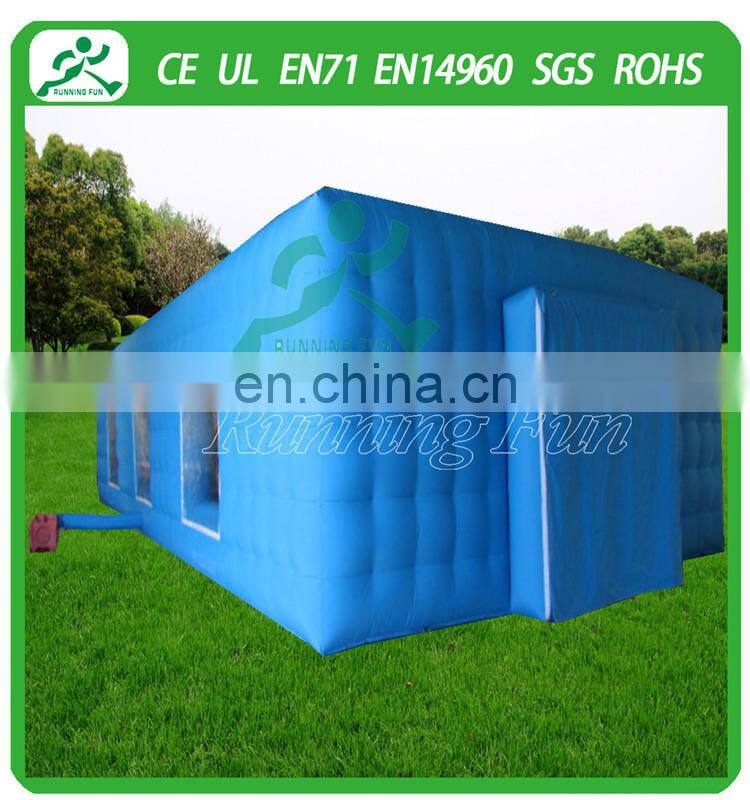 2015 Best Sale Wonderful Cube Inflatable Tent, Inflatable Tent 15x7x3.5m