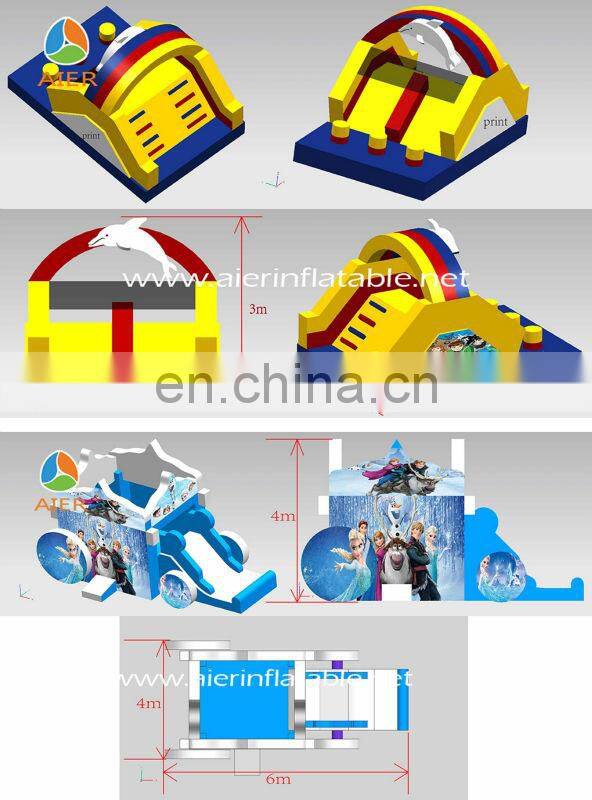 Flyfishing inflatable flyfish,lake inflatables water games