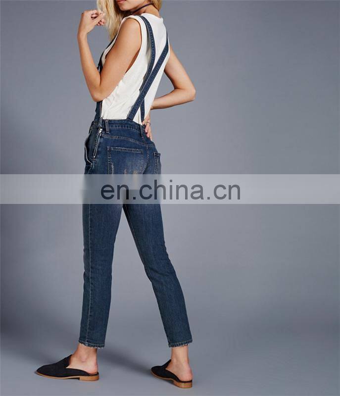 Ladies Sexy Rompers Sexy Blue Demin Jumpsuits Rompers Jumpsuits Women 2016