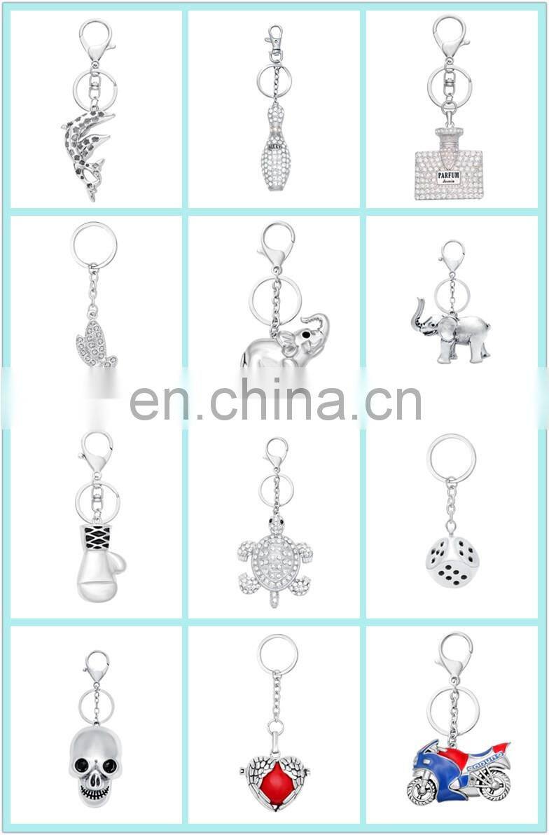 Best Selling Wholesale Custom Sea Life Jewelry Pink Fake Suede Tassel Keychain