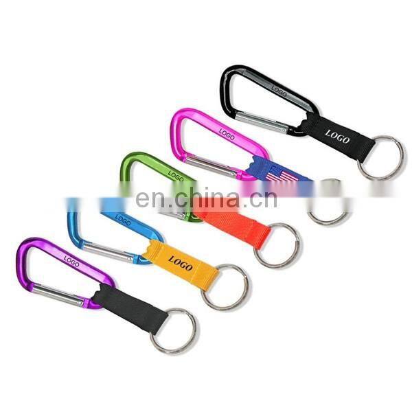 Personalized Engraved carabiner keychain