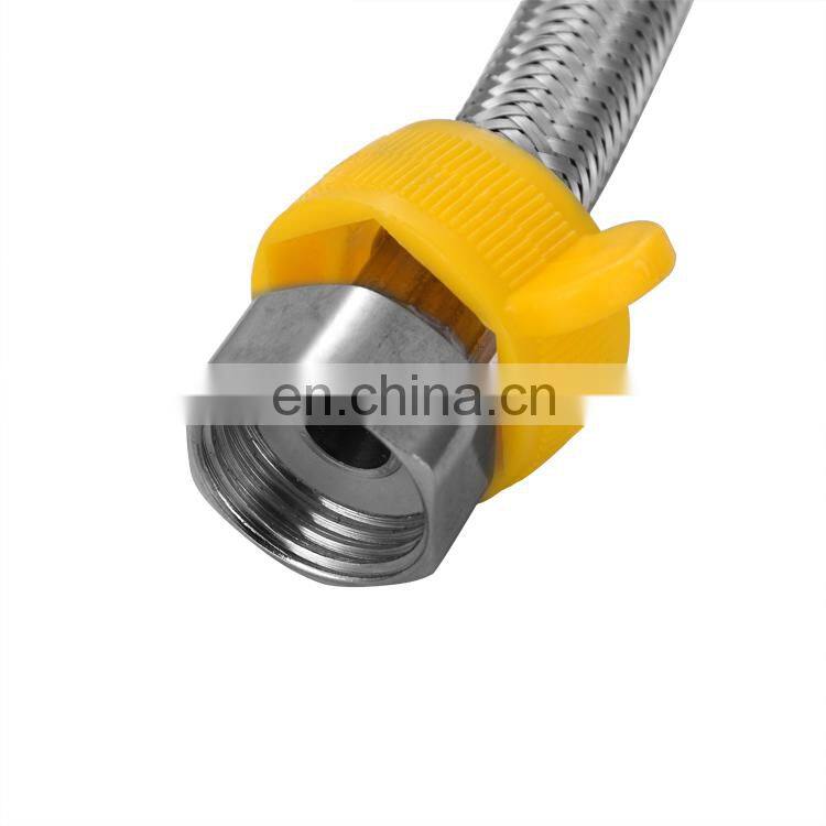 SUS201 Braided Plumbing Hose Factory Price Bathroom Stainless Steel Essential Hose Pipe