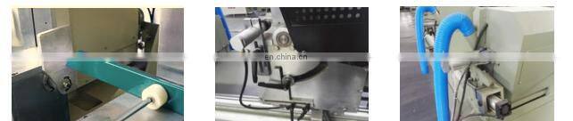 factory supply two heand window cutting machine for upvc profiles