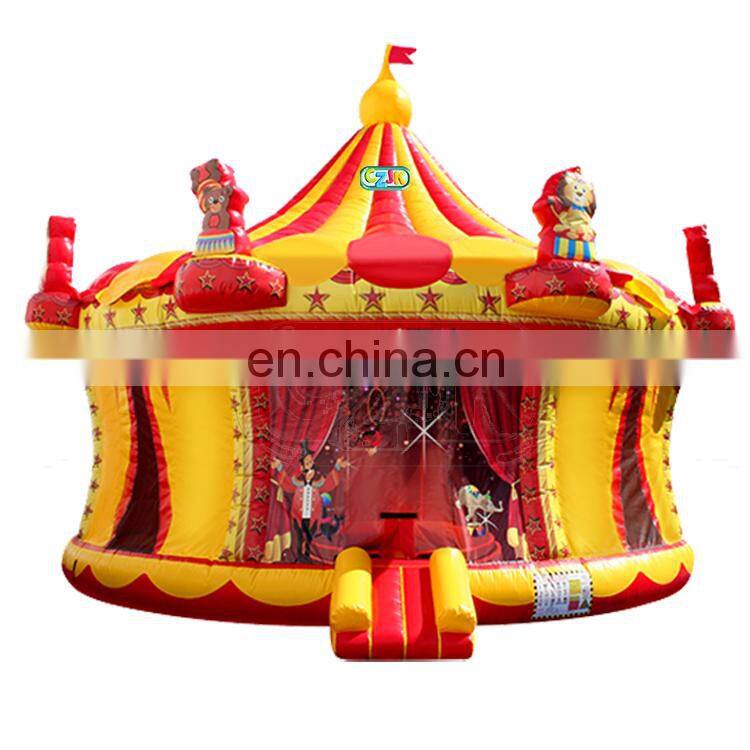 circus tent arena inflatable bouncer bouncy jumping castle combo bounce house