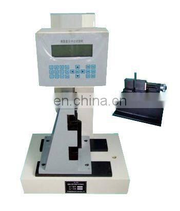 ASTM D256 5.5J 80J/m Digital display plastic charpy and izod impact testing machine