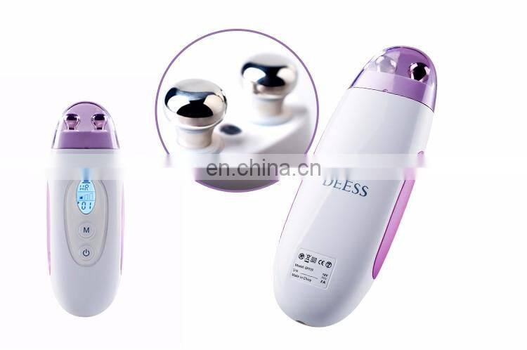 DEESS Portable RF Skin Tightening Machine Radio Frequency Face Lifting Wrinkle Removal Facial Physical Home Beauty Device