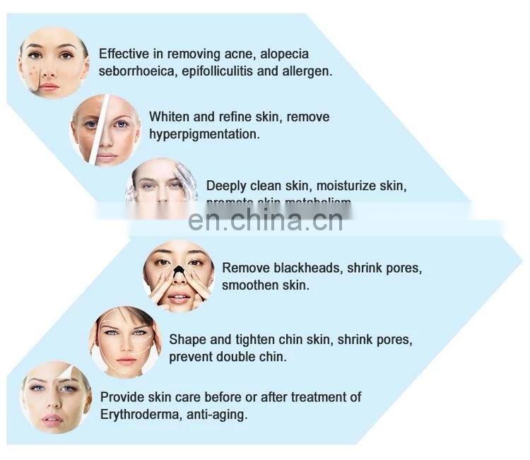 Multifunctional 9 In 1 Oxygen Aqua Facial Machine Deep Skin Cleansing /9 In 1 Small Bubble Machine