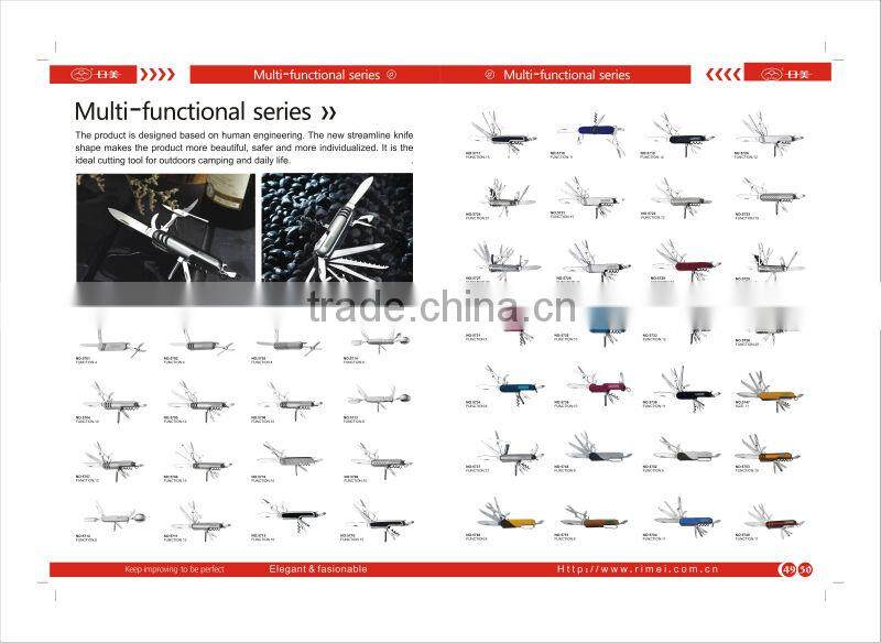 fashion camping knife and fork spoon travel set / Pocket Knife