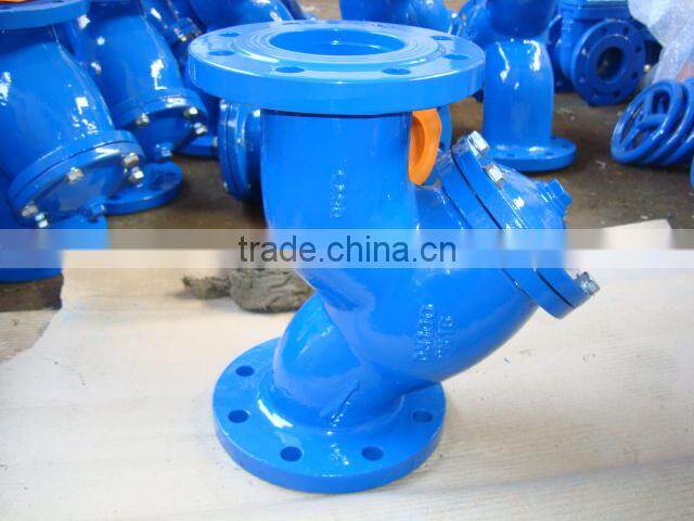 Ansi Flanged Foot Valve Water Y Strainer