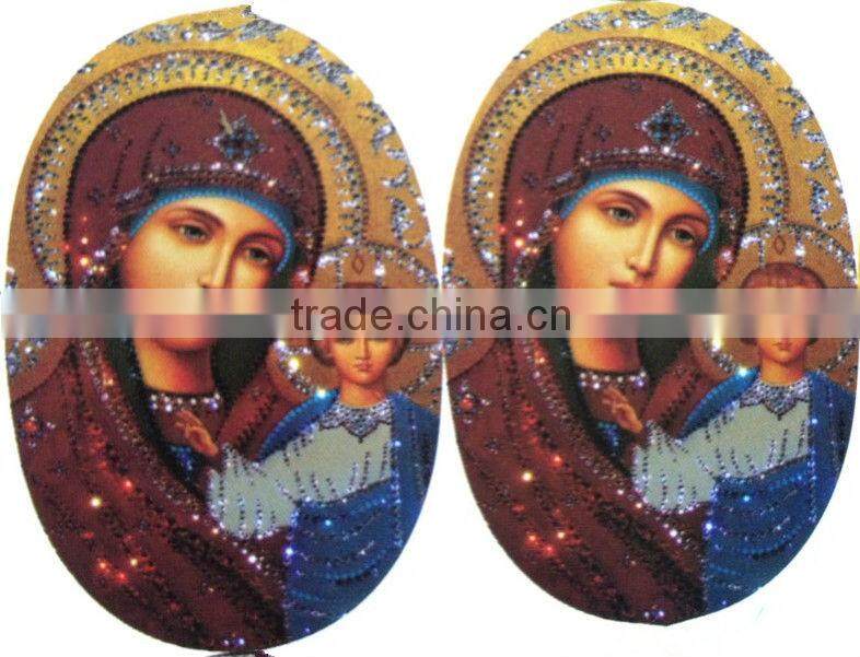 OEM 3d pictures of jesus christ print label sticker
