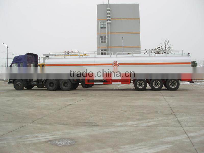 3 axles fuel oil tanker semi trailer