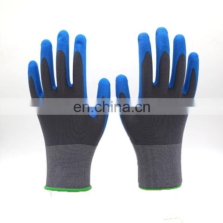 Customized Nitrile Coated Gloves Daily Work Safety Gloves