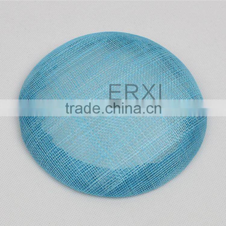 Turquoise Sinamay Hat Base Fascinator