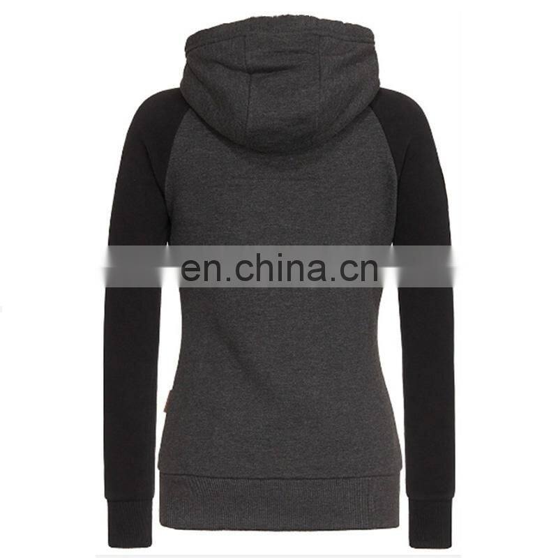 Factory custom women's spring and autumn long-sleeved casual sports hooded zipper start sweater jacket women S-5XL
