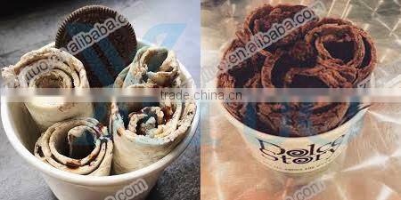 Fashion Design Thailand Fry Ice Cream Machine Rolled Fried Ice Pan Machine Cheap Cold Pan Thailand Fry Ice Cream Machine