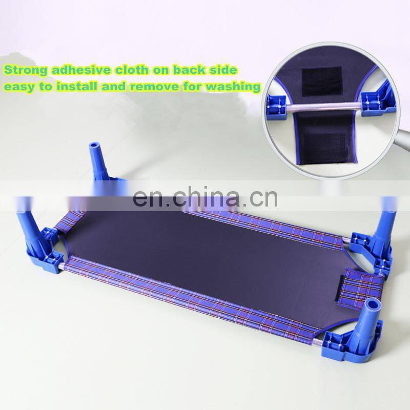 hotsale School Furniture children plastic mesh cloth bed for kindergarten