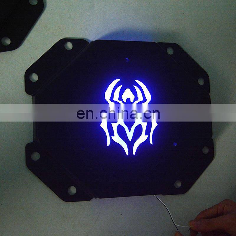 Offroad OEM Logo Tailgate Vent Cover Plate with light for Jeep Wrangler JK  4x4 accessory maiker manufacturer
