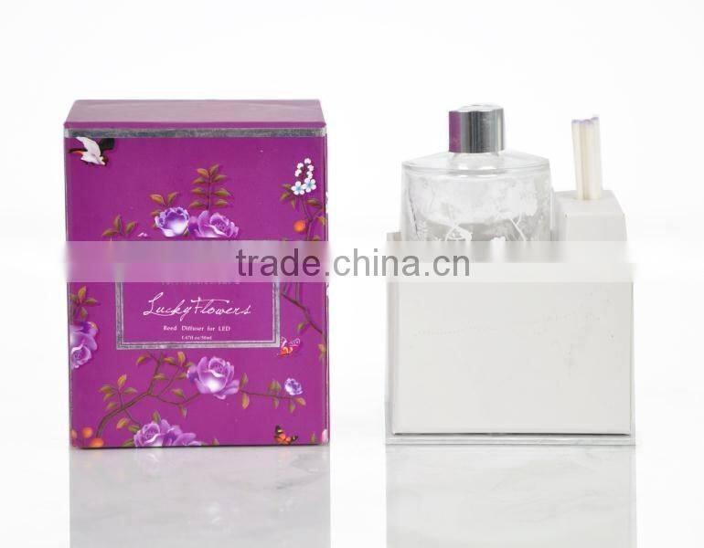 Home fragrance Aroma Reed Diffuser with glass bottle SA-1991