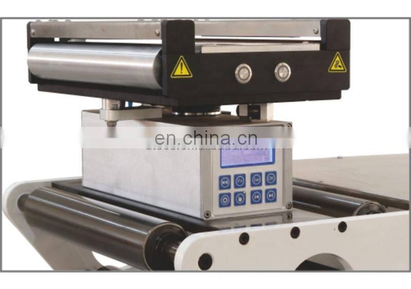 UTS370S High Speed Self Adhesive Label Sticker Cutter Rewinding Machine Price with Turret