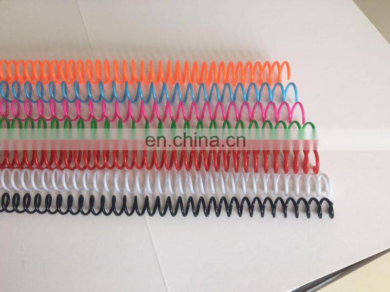 UFA-1 automatic Single ring spiral wire binding comb making machine