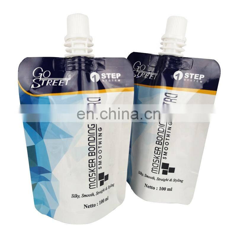 doypack liquid soap / liquid soap doypack pouch / plastic spout liquid soap packaging bag