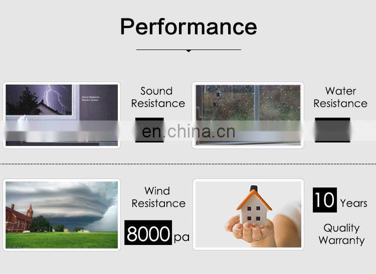 AGGA China Home Aluminum Frame awning window