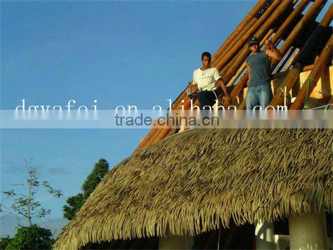 aluminum fake thatch roof