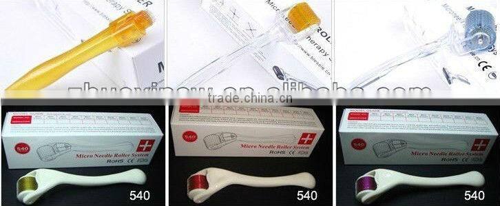 Stainless steel derma roller for skin care