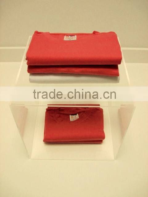 Acrylic T-shirt Display Box Perspex Clothes Display Acrylic Jersey Display Case