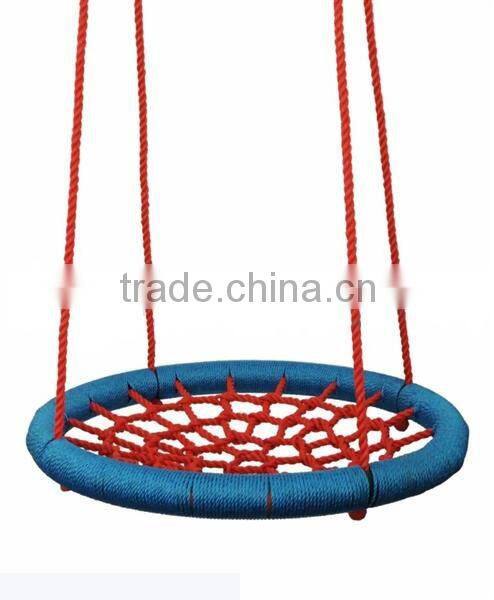 Outdoor hanging net swing