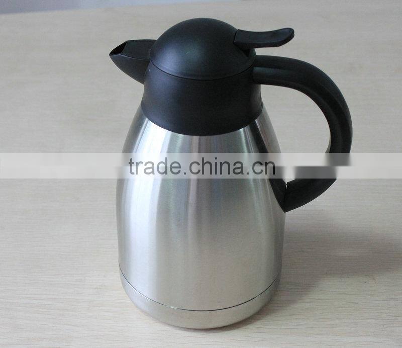 1.0L/1.2L/1.5L/2.0L hot sale stainless steel vacuum coffee pot manufacturer