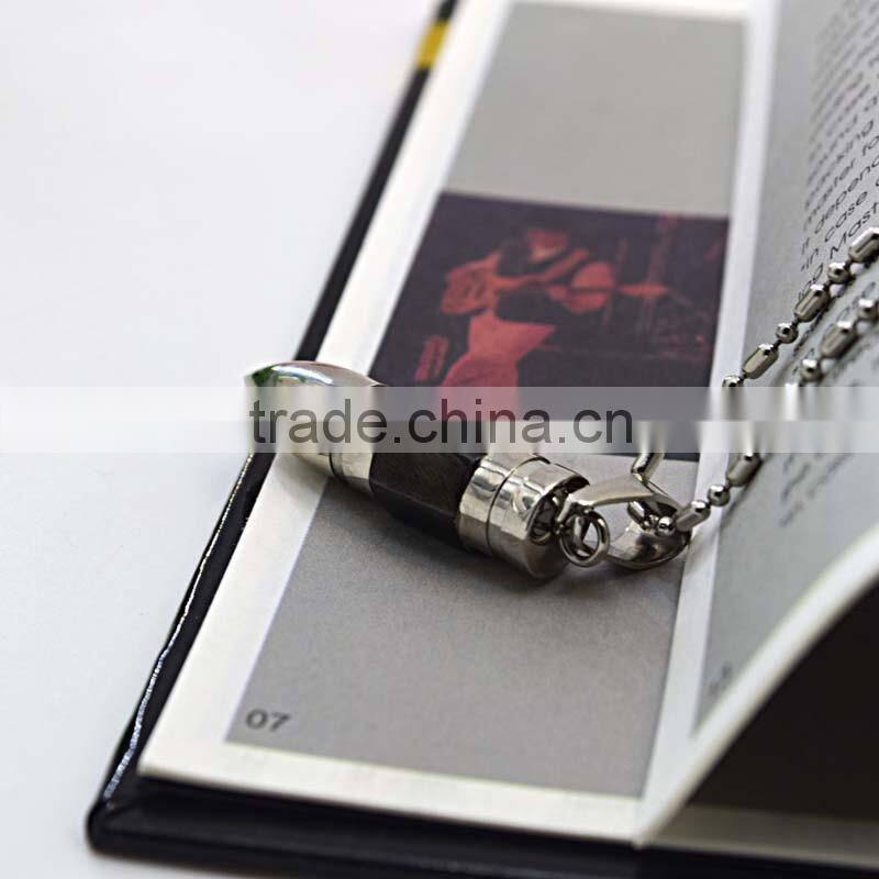 Fashion Jewellery Accessory Pen Head Steel Pendants For Men