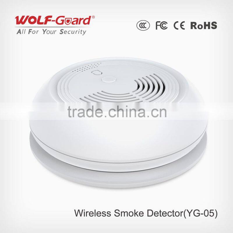2015 new products wireless smoke detector or smoke alarm
