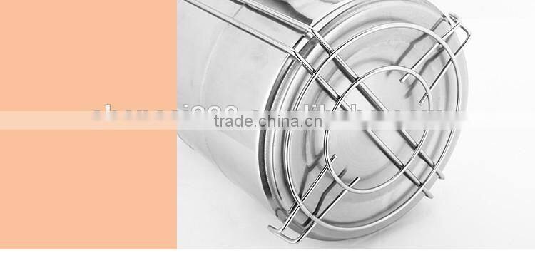 Portable Stainless Steel Hot four Layer Tiffin Lunch Box/ insulated food carrier/ hand pot