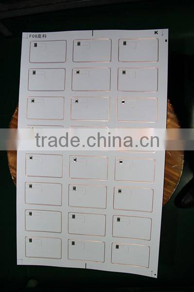 MDRI13 F08 rfid inlay sheet for secondary processing