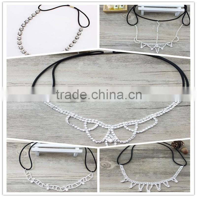 2016 pretty hot fashion high quality high end charming latest hairband designs
