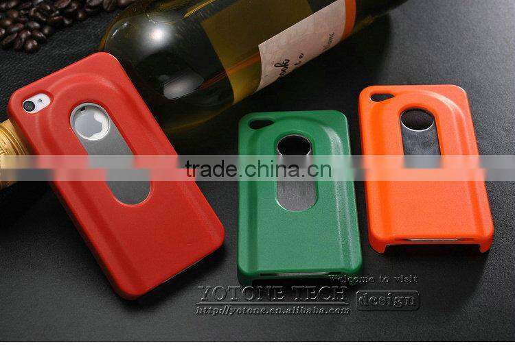 Aluminium bottle opener case for Iphone 6 6S , for I phone beer bottle opener