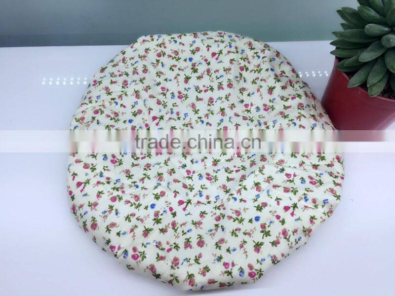 printed shower cap