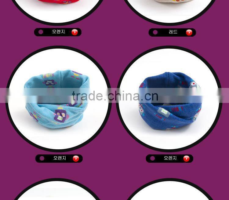 2014 Winter Hot Selling Baby Kids Acrylic Knitted Robber Circle Loop Scarf