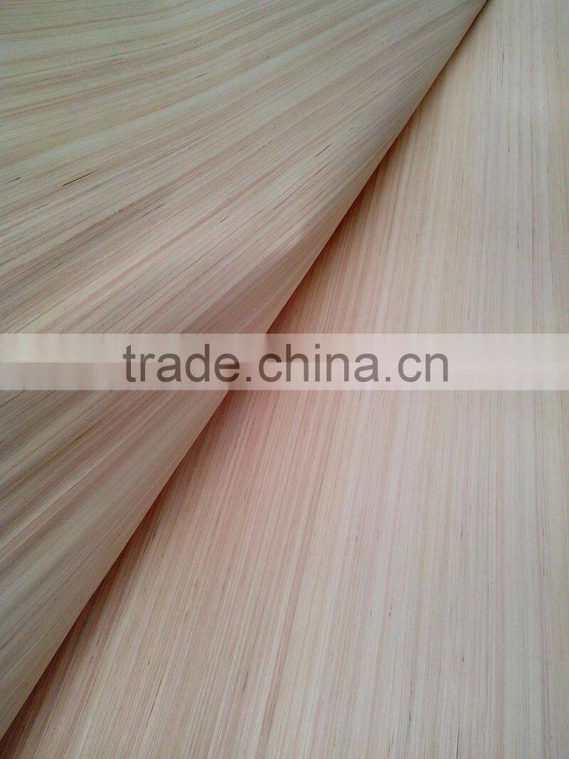 1250X2470mm artificial wood veneer for plywood and furniture