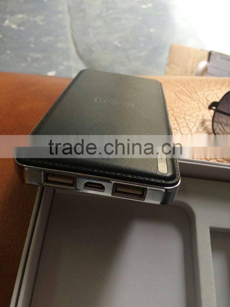 2016 smart wireless charger power bank manufacturer