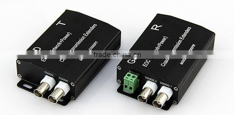 10/100M Ethernet over Coaxial Extender, 2 BNC+1 LAN (Slave) IP over Coaxial Extender Provider
