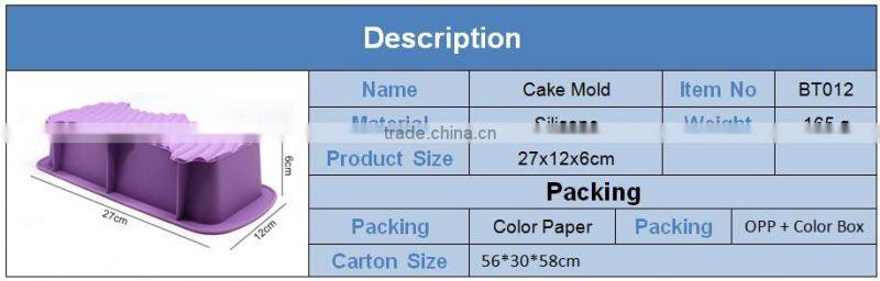 2016 New Arrival Best Quality Product Silicone Molds For Christmas