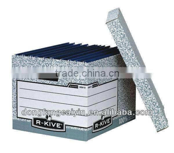 long shelf life recycled paper archive box